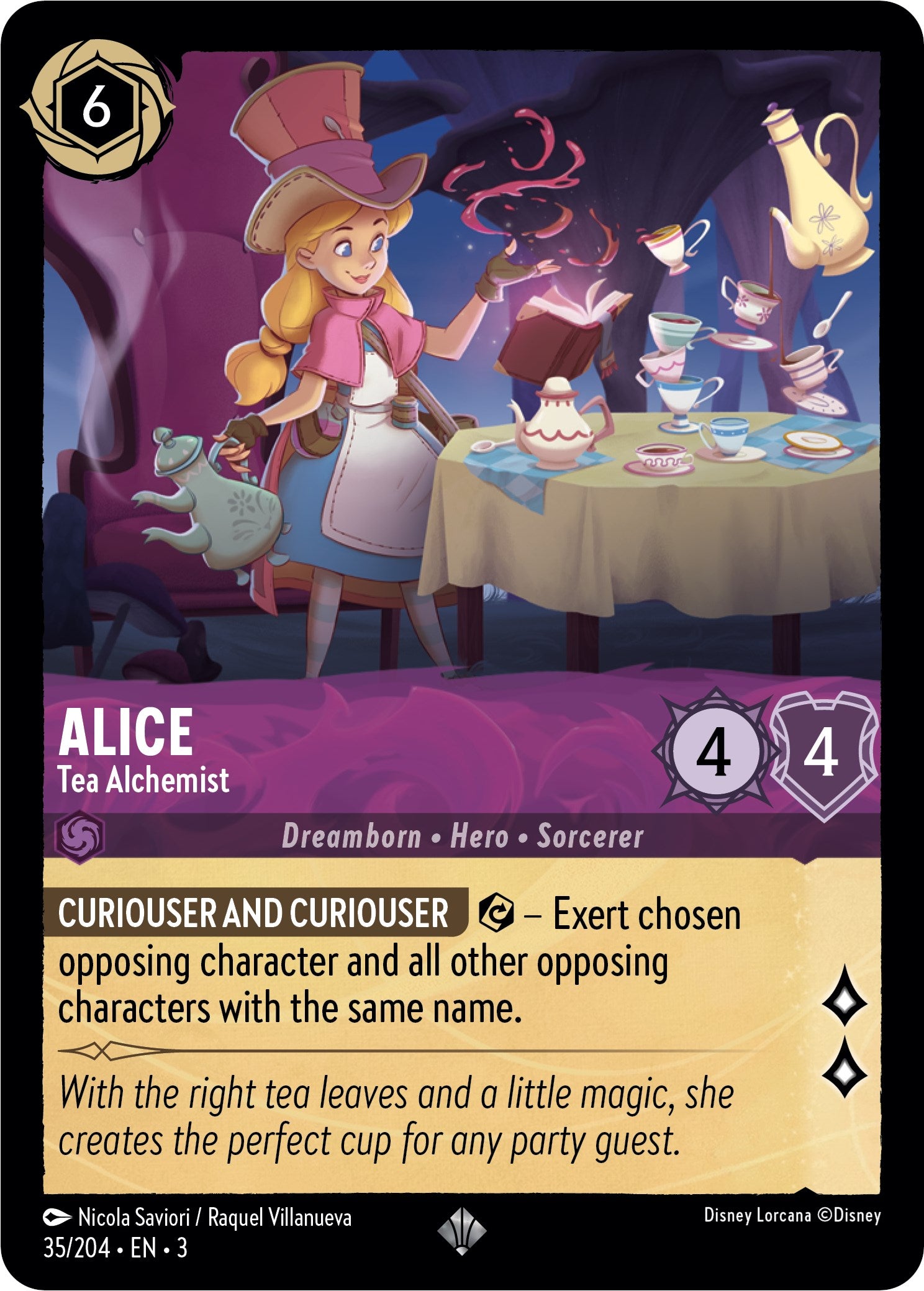 Alice - Tea Alchemist (35/204) [Into the Inklands] | Empire Gaming NC