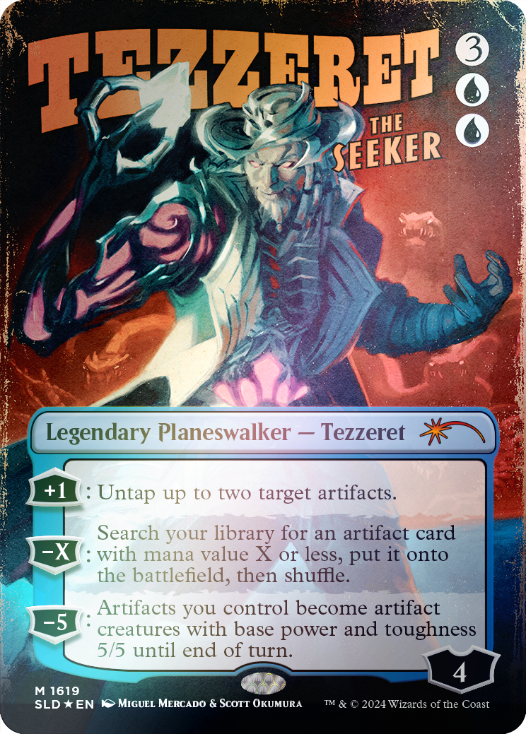 Tezzeret the Seeker (1619) (Rainbow Foil) [Secret Lair Drop Series] | Empire Gaming NC