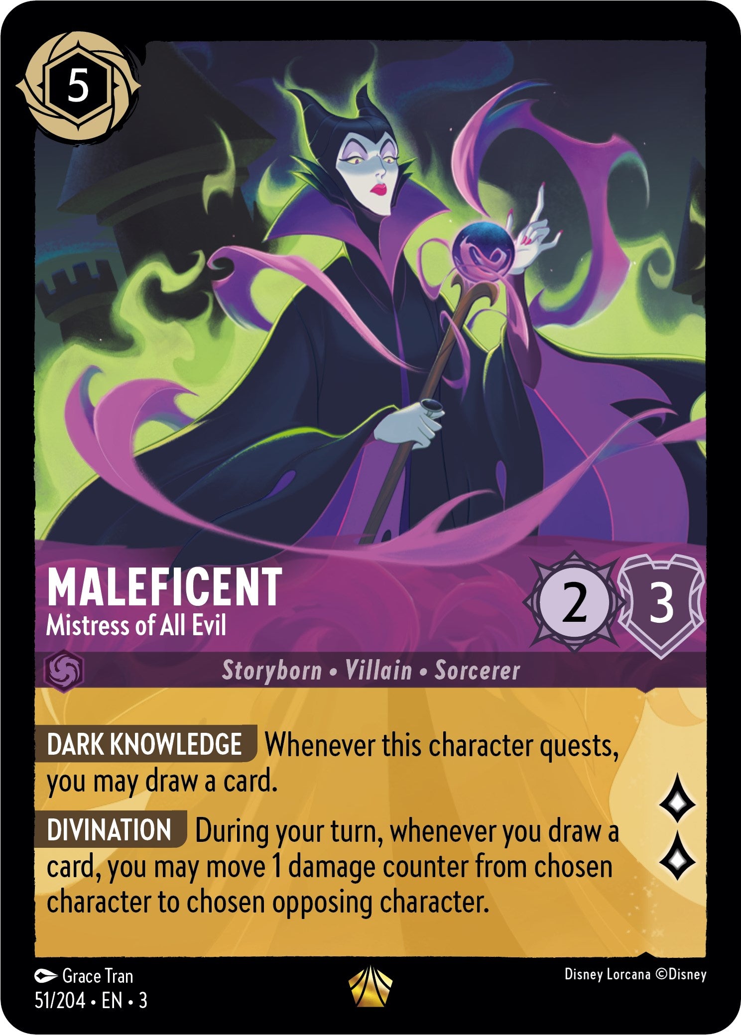 Maleficent - Mistress of All Evil (51/204) [Into the Inklands] | Empire Gaming NC