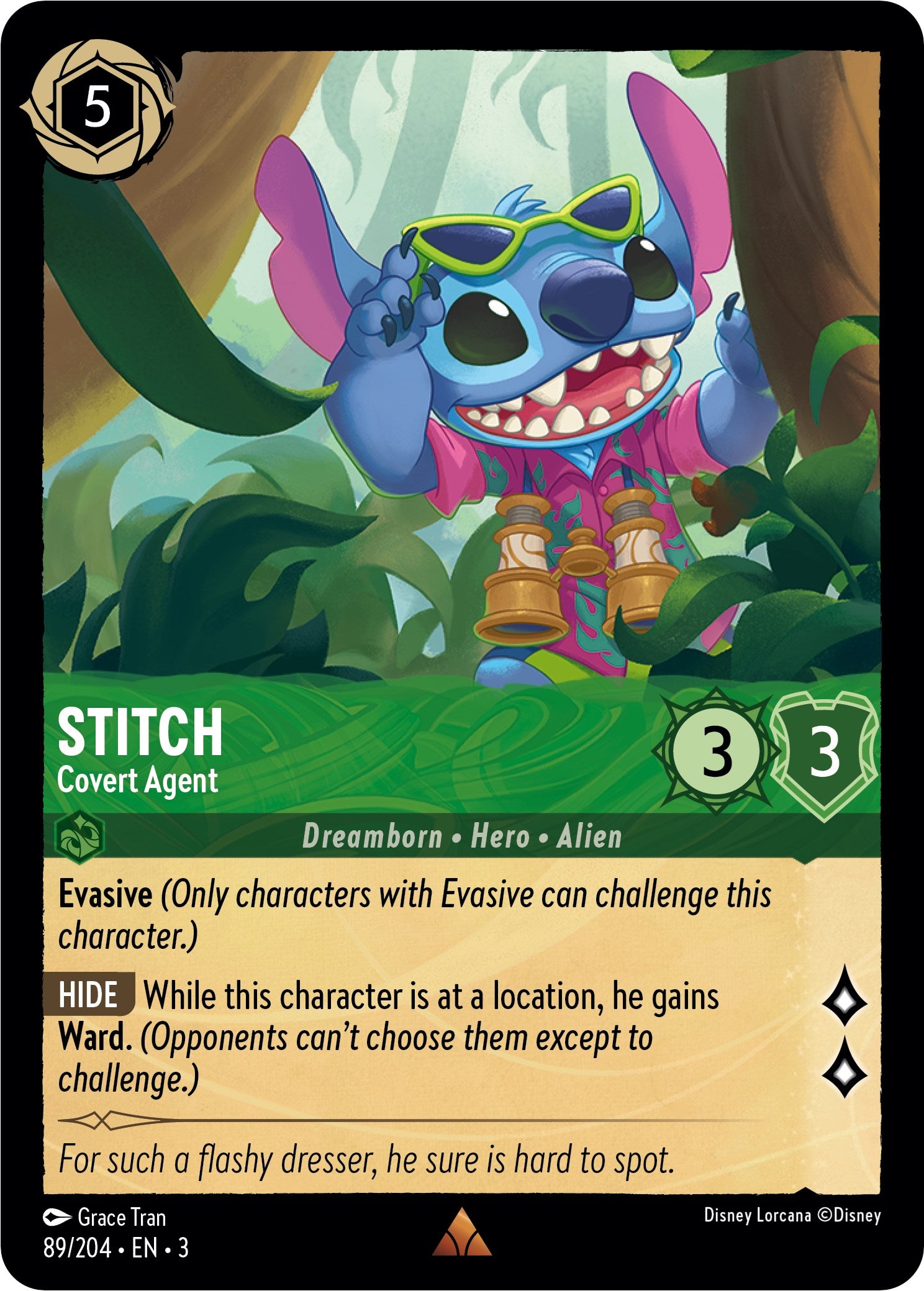 Stitch - Covert Agent (89//204) [Into the Inklands] | Empire Gaming NC