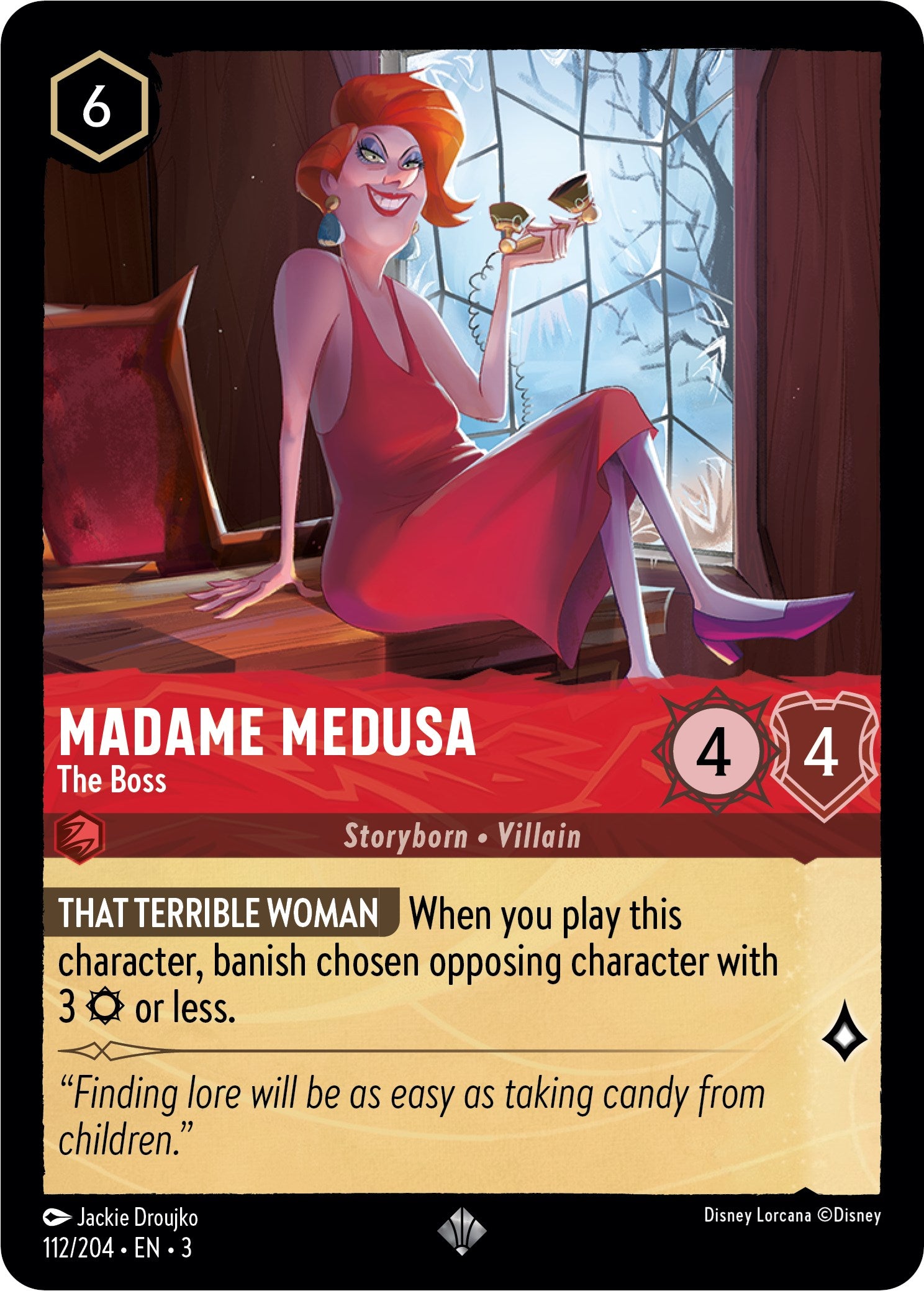 Madame Medusa - The Boss (112/204) [Into the Inklands] | Empire Gaming NC