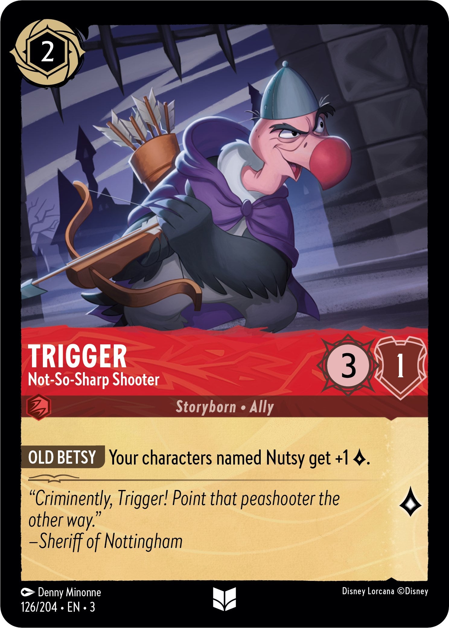 Trigger - Not-So-Sharp Shooter (126//204) [Into the Inklands] | Empire Gaming NC