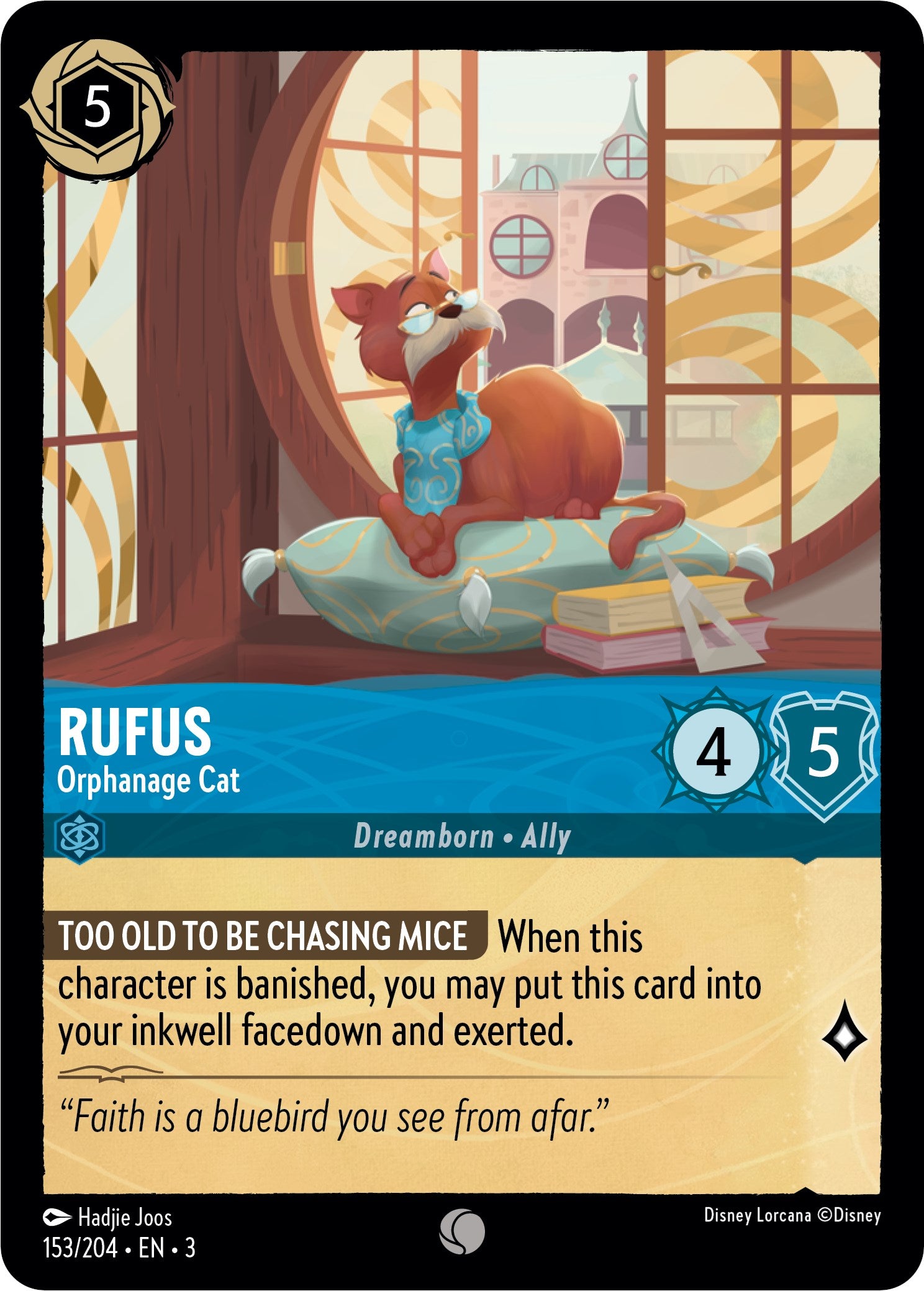 Rufus - Orphanage Cat (153/204) [Into the Inklands] | Empire Gaming NC