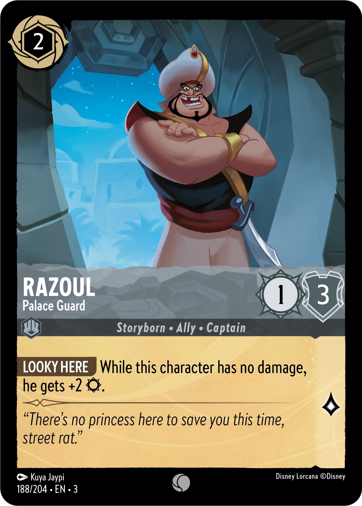 Razoul - Palace Guard (188/204) [Into the Inklands] | Empire Gaming NC