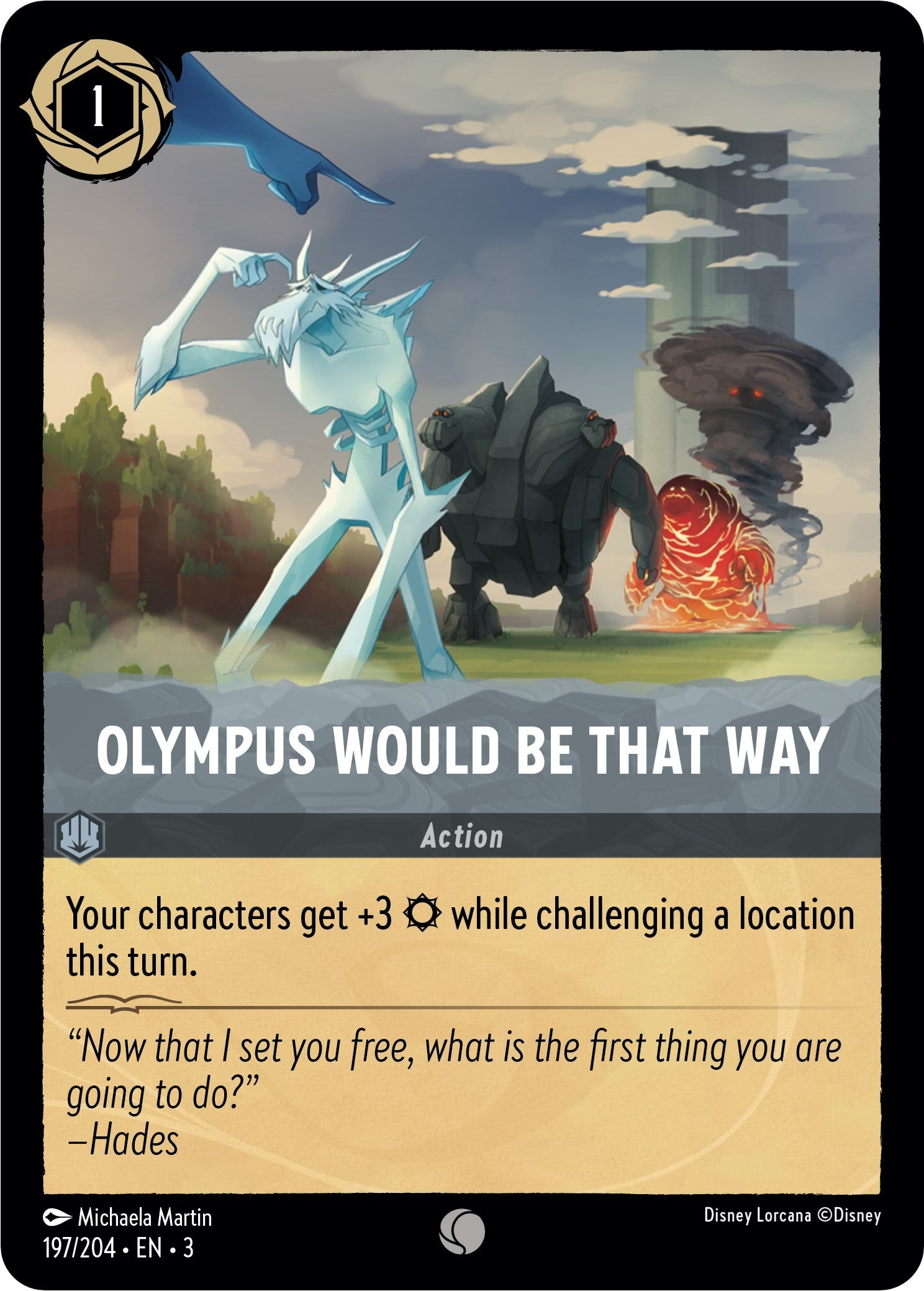 Olympus Would Be That Way (197/204) [Into the Inklands] | Empire Gaming NC