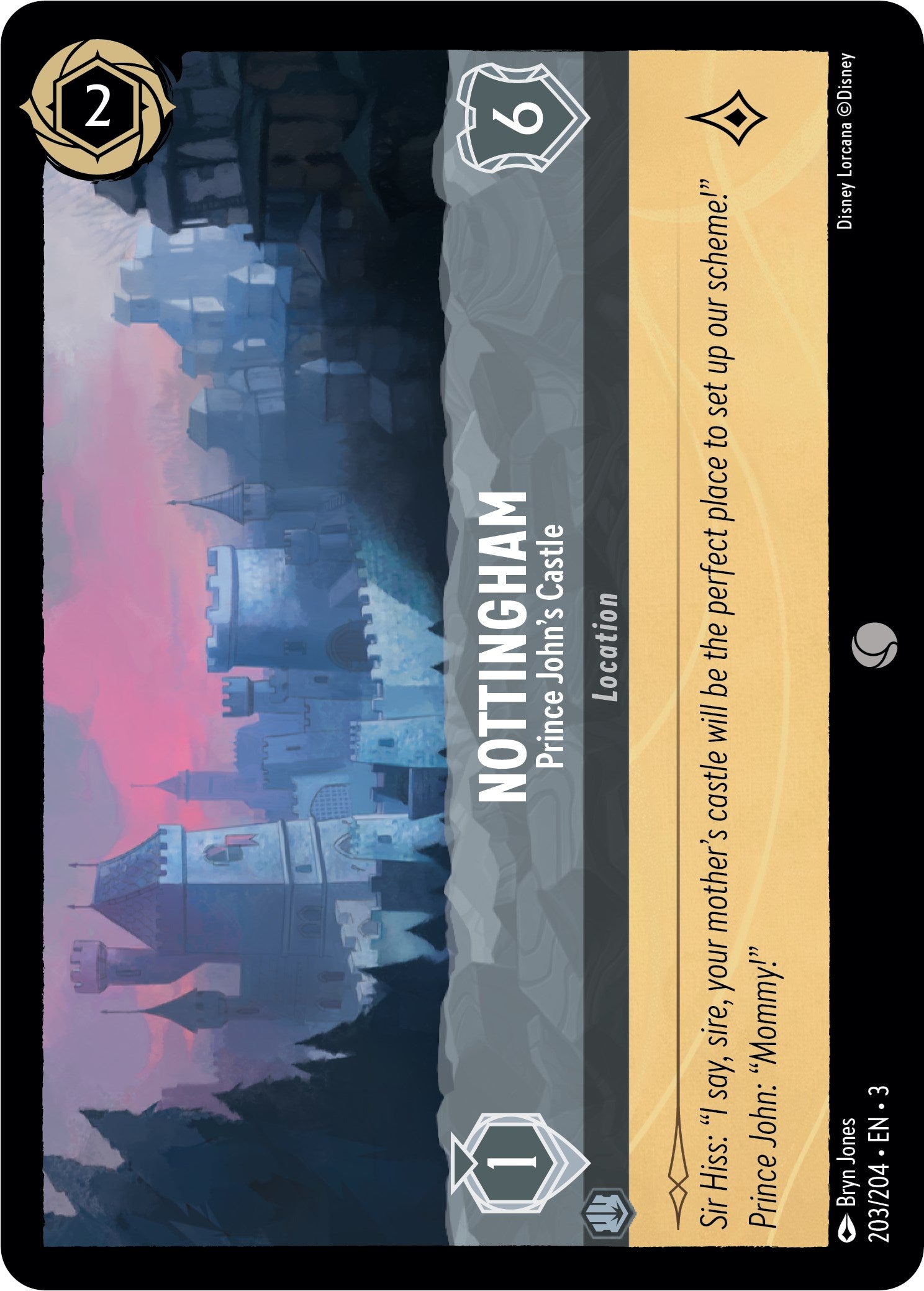 Nottingham - Prince John's Castle (203/204) [Into the Inklands] | Empire Gaming NC