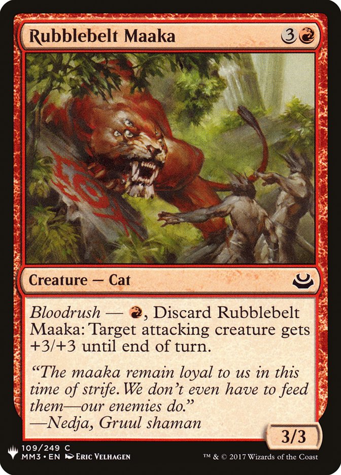 Rubblebelt Maaka [Mystery Booster] | Empire Gaming NC