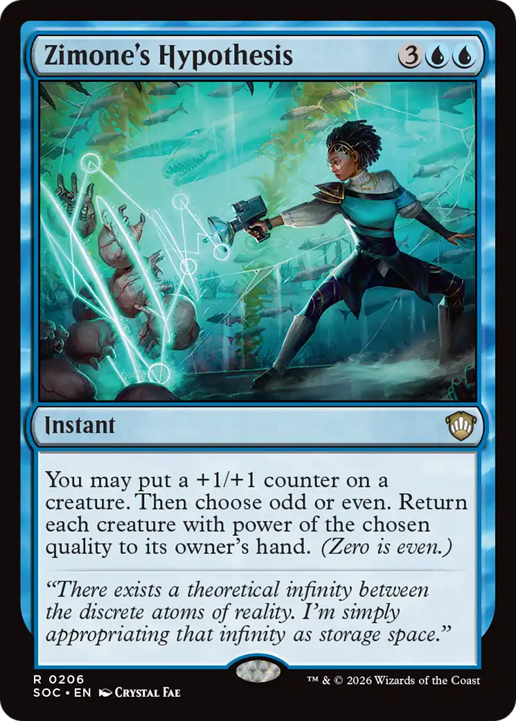 Zimone's Hypothesis [Secrets of Strixhaven Commander] | Empire Gaming NC