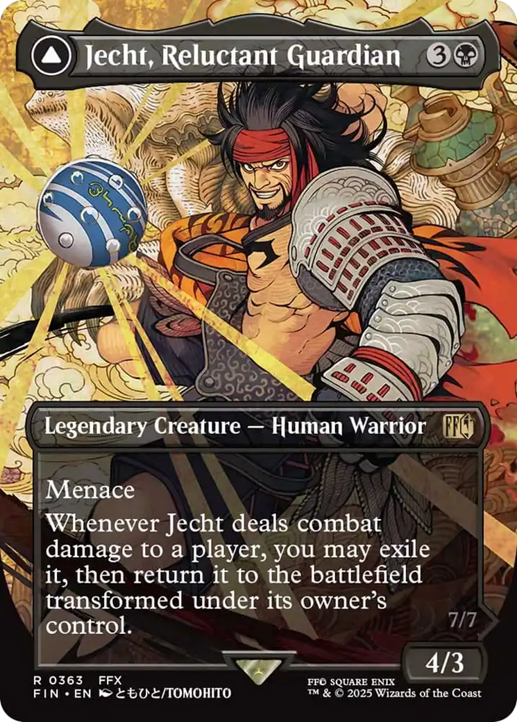 Jecht, Reluctant Guardian // Braska's Final Aeon (Borderless) [FINAL FANTASY] | Empire Gaming NC