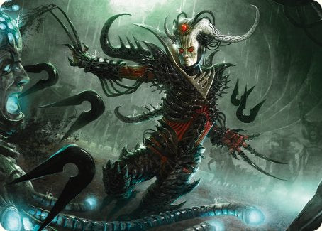 Vraan, Executioner Thane Art Card [Phyrexia: All Will Be One Art Series] | Empire Gaming NC