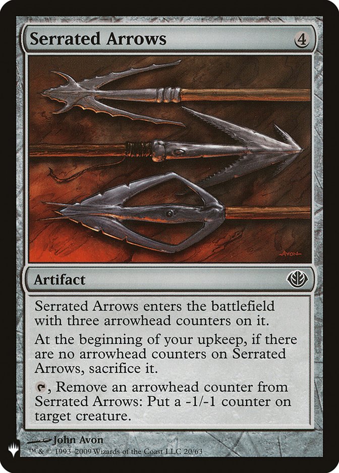 Serrated Arrows [Mystery Booster] | Empire Gaming NC