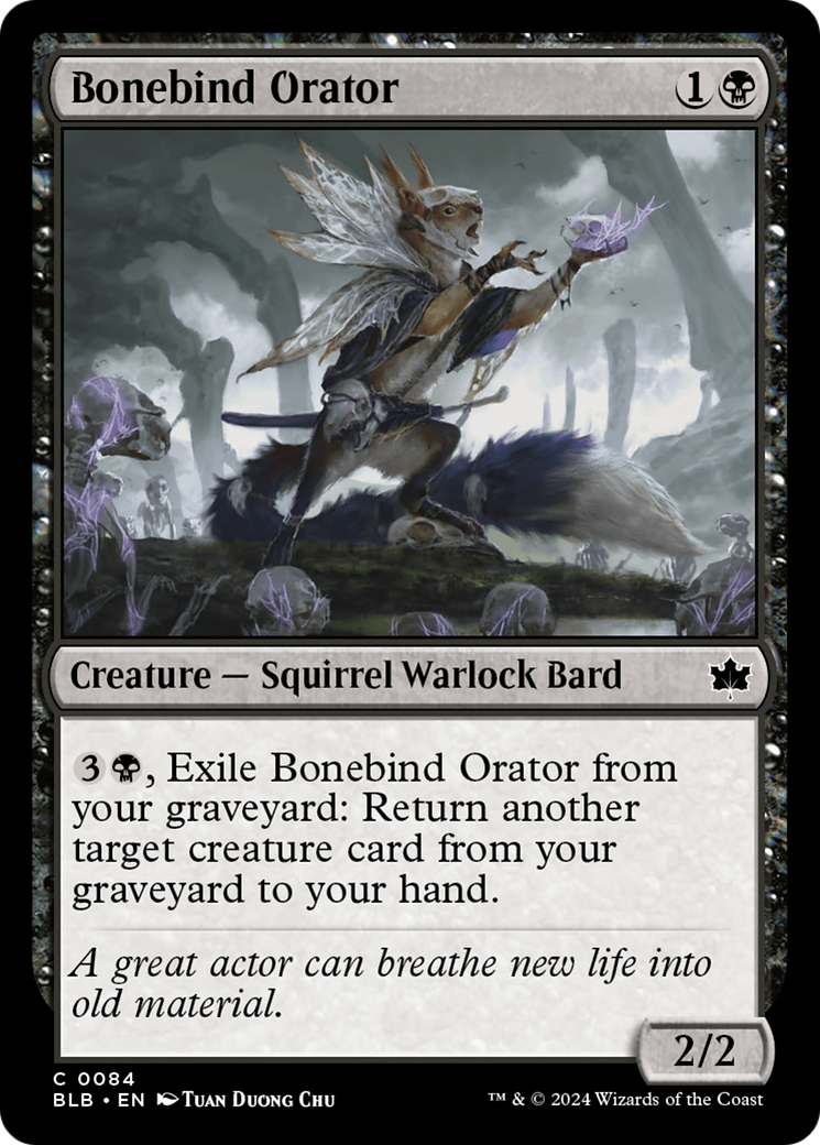 Bonebind Orator [Bloomburrow] | Empire Gaming NC