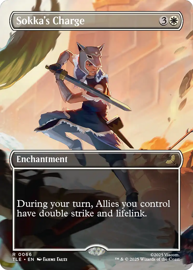 Sokka's Charge (Borderless) [Avatar: The Last Airbender: Eternal-Legal] | Empire Gaming NC