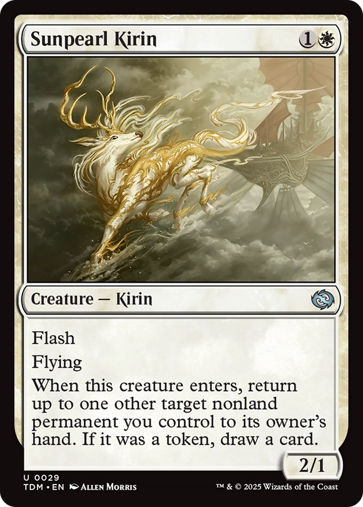 Sunpearl Kirin [Tarkir: Dragonstorm] | Empire Gaming NC