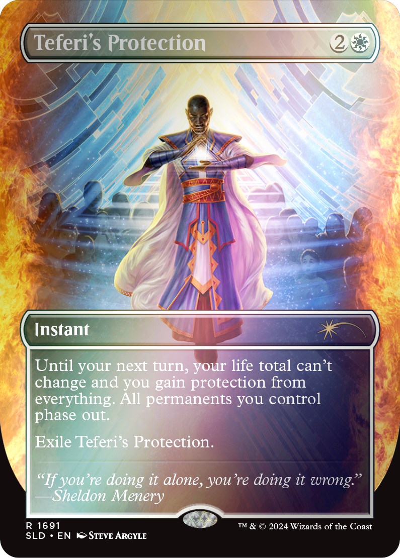 Teferi's Protection (1691) (Rainbow Foil) [Secret Lair Drop Series] | Empire Gaming NC