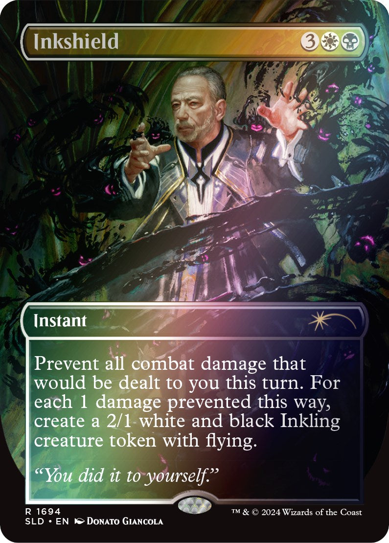 Inkshield (Rainbow Foil) [Secret Lair: Sheldon's Spellbook] | Empire Gaming NC
