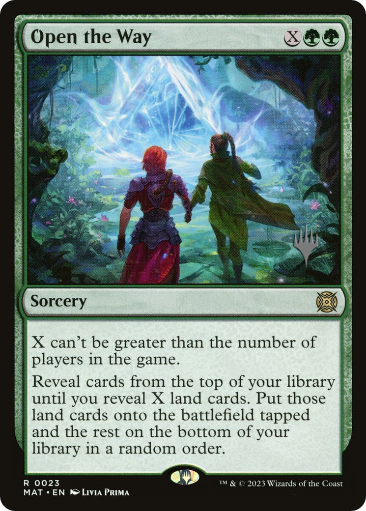 Open the Way (Promo Pack) [March of the Machine Promos] | Empire Gaming NC