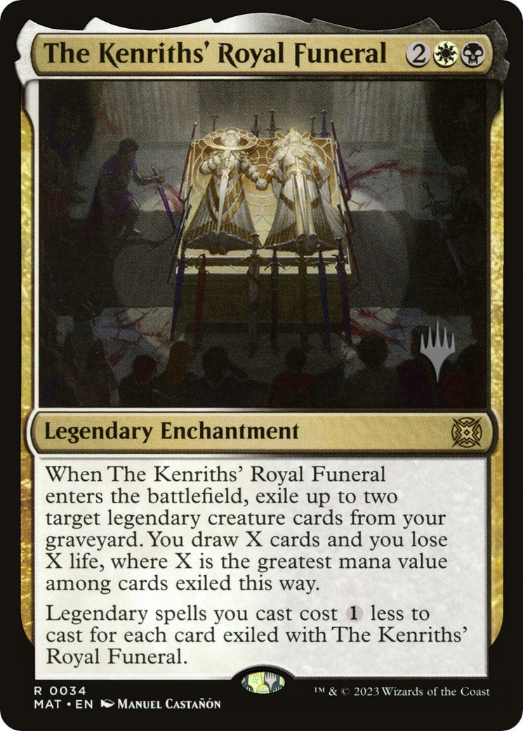 The Kenriths' Royal Funeral (Promo Pack) [Murders at Karlov Manor Promos] | Empire Gaming NC