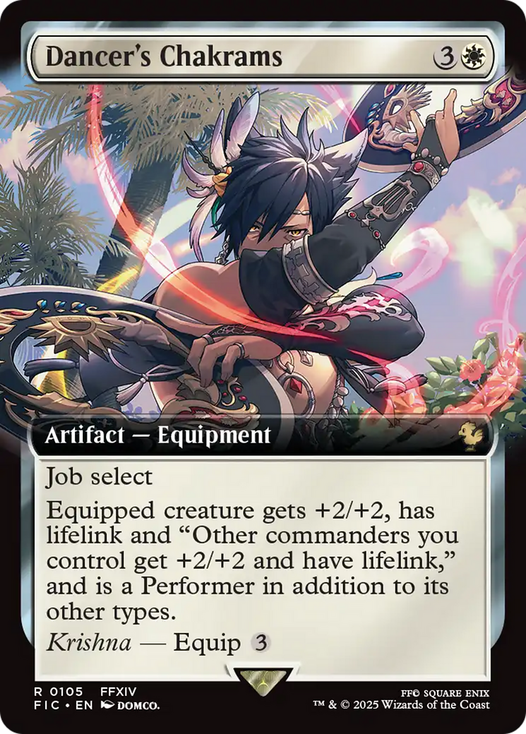 Dancer's Chakrams (Extended Art) [FINAL FANTASY Commander] | Empire Gaming NC