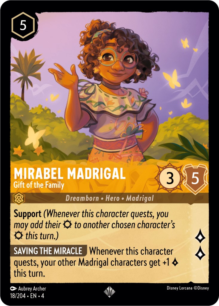 Mirabel Madrigal - Gift of the Family (18/204) [Ursula's Return] | Empire Gaming NC