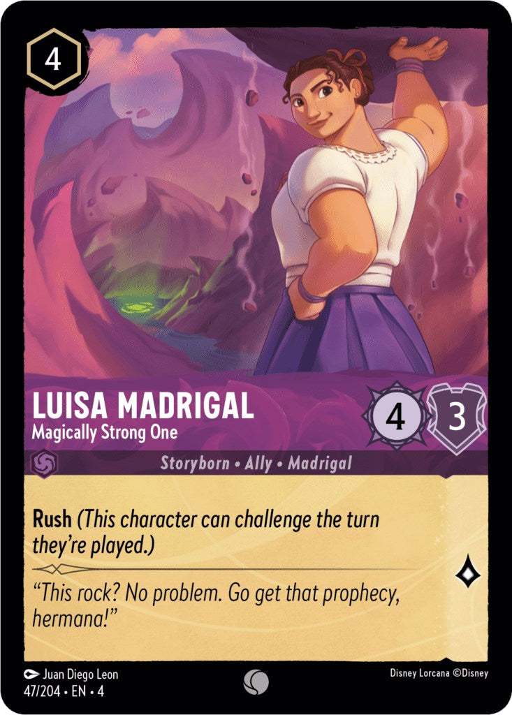 Luisa Madrigal - Magically Strong One (47/204) [Ursula's Return] | Empire Gaming NC
