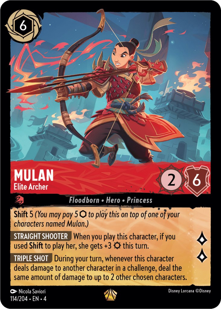 Mulan - Elite Archer (114/204) [Ursula's Return] | Empire Gaming NC