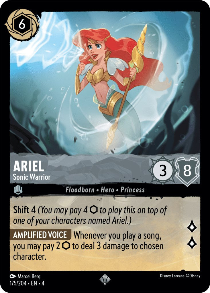 Ariel - Sonic Warrior (175/204) [Ursula's Return] | Empire Gaming NC