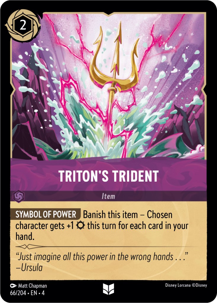 Triton's Trident (66/204) [Ursula's Return] | Empire Gaming NC