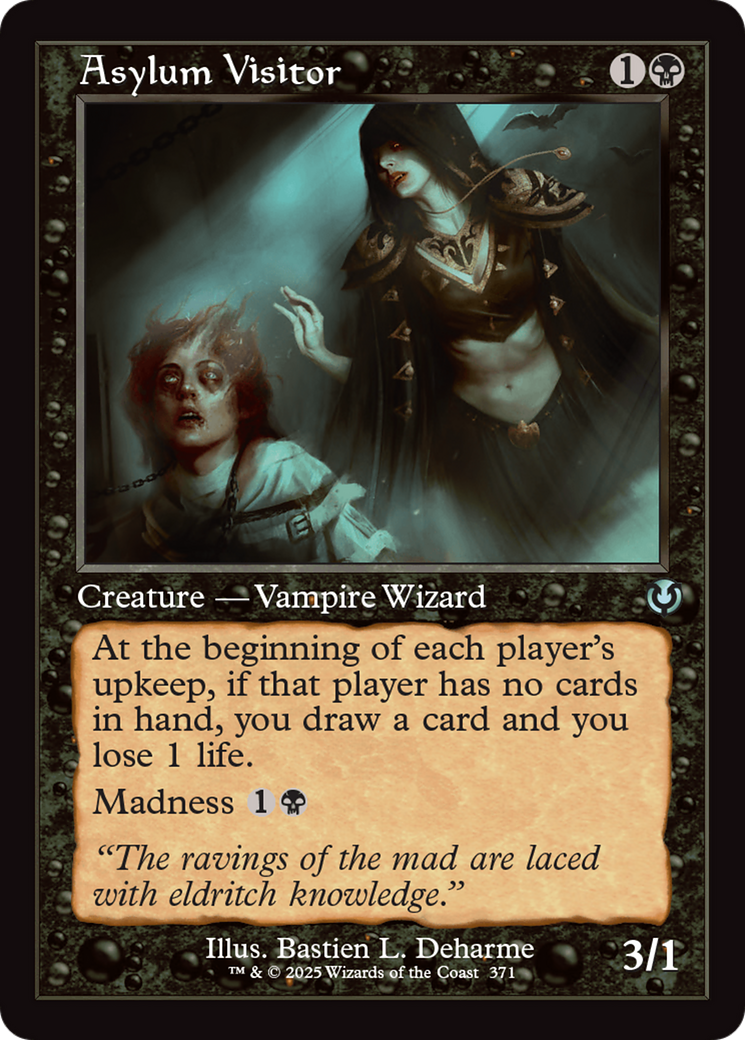 Asylum Visitor (Retro Frame) [Innistrad Remastered] | Empire Gaming NC