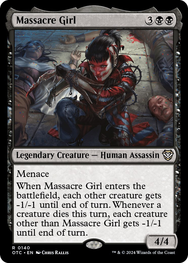 Massacre Girl [Outlaws of Thunder Junction Commander] | Empire Gaming NC