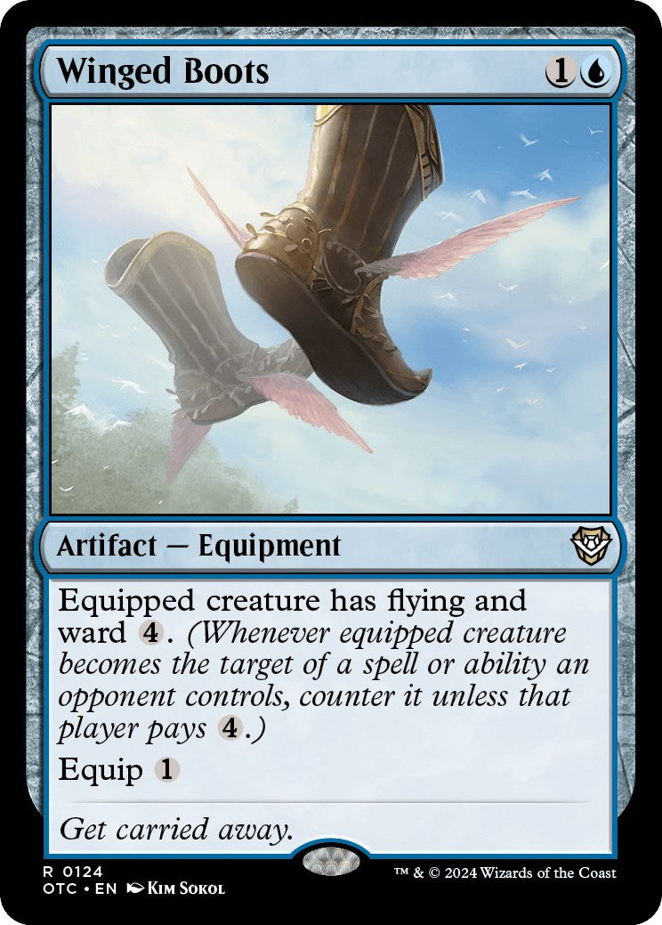 Winged Boots [Outlaws of Thunder Junction Commander] | Empire Gaming NC