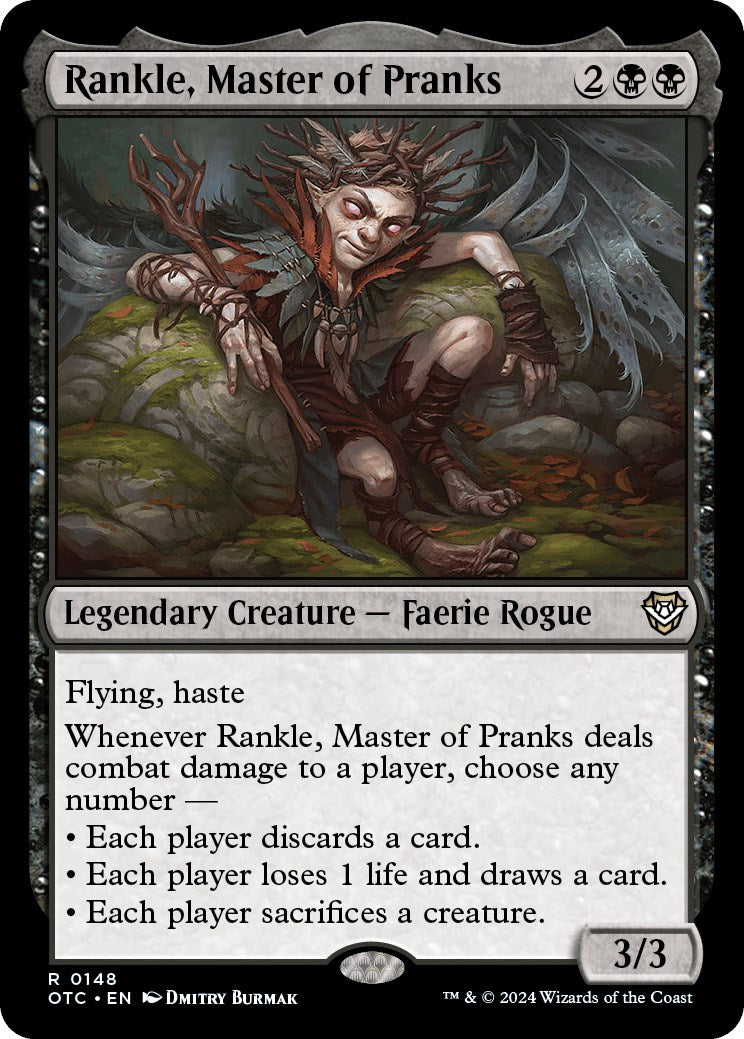 Rankle, Master of Pranks [Outlaws of Thunder Junction Commander] | Empire Gaming NC