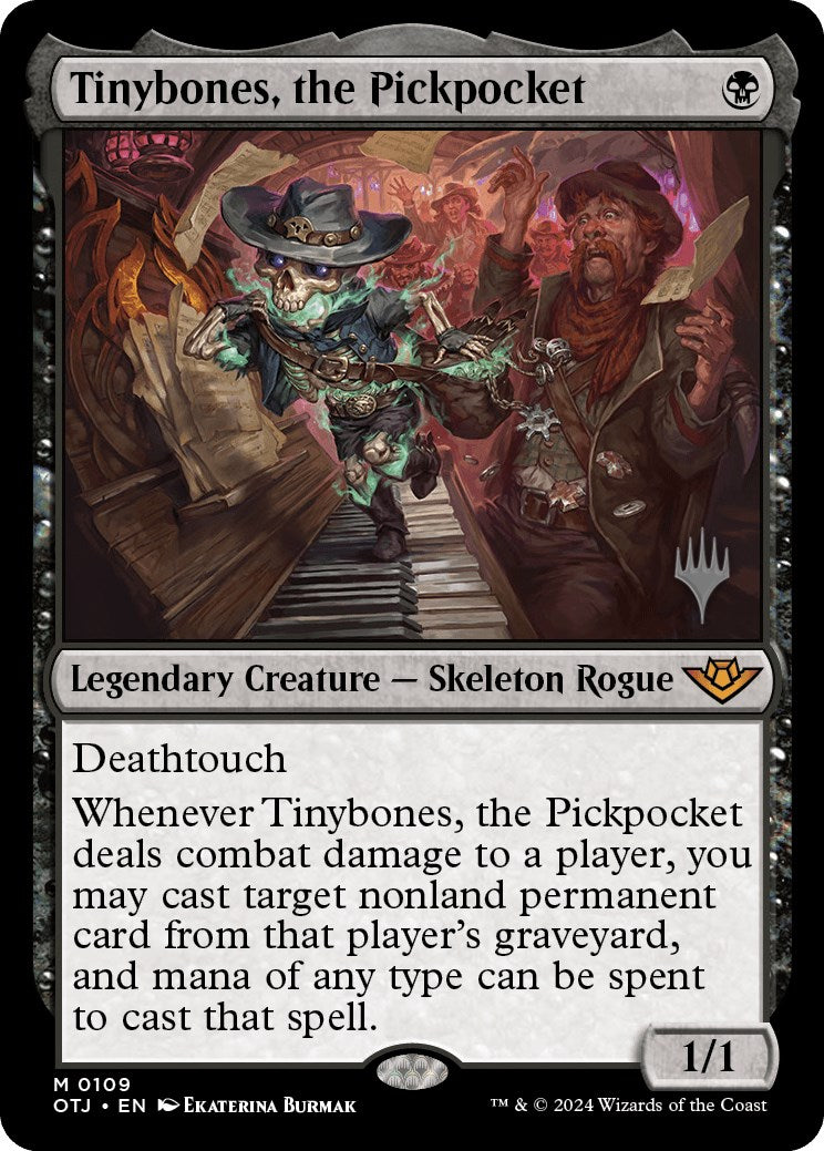 Tinybones, the Pickpocket (Promo Pack) [Outlaws of Thunder Junction Promos] | Empire Gaming NC