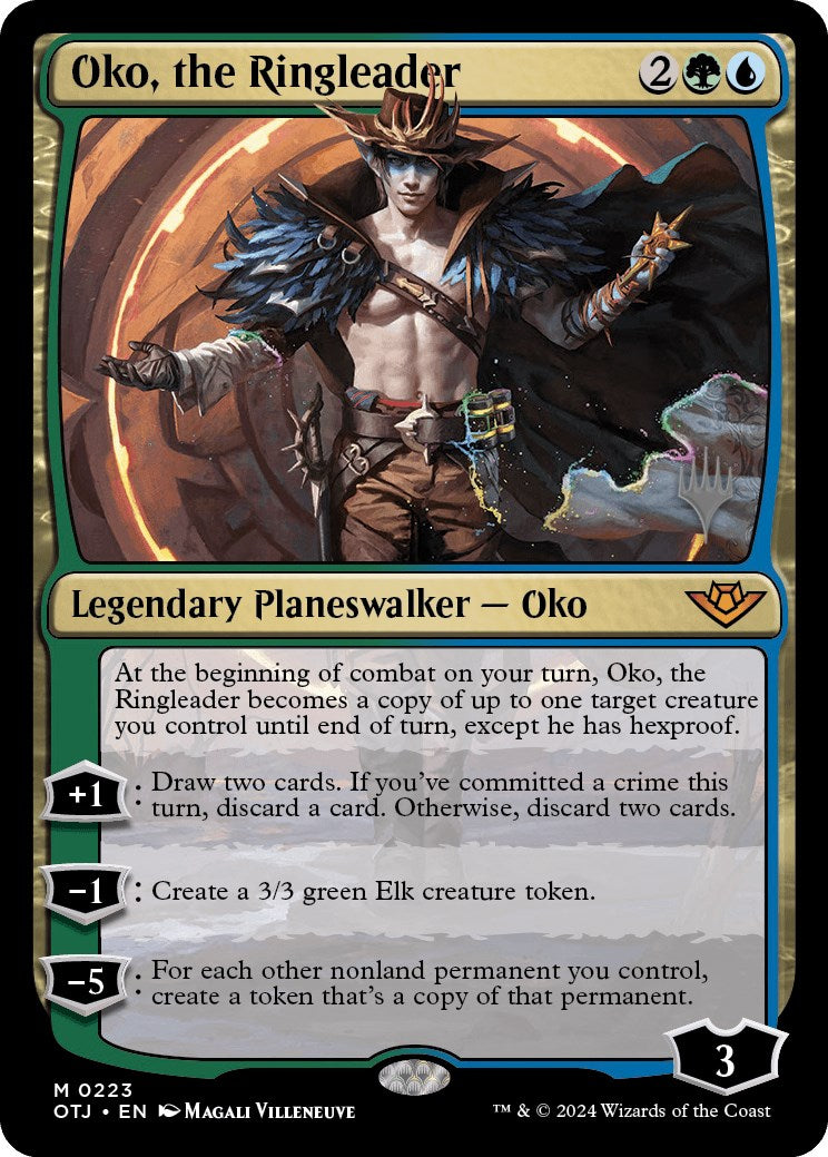 Oko, the Ringleader (Promo Pack) [Outlaws of Thunder Junction Promos] | Empire Gaming NC