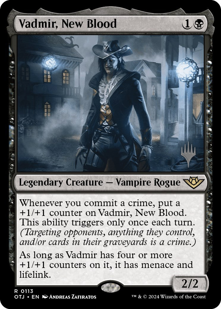 Vadmir, New Blood (Promo Pack) [Outlaws of Thunder Junction Promos] | Empire Gaming NC