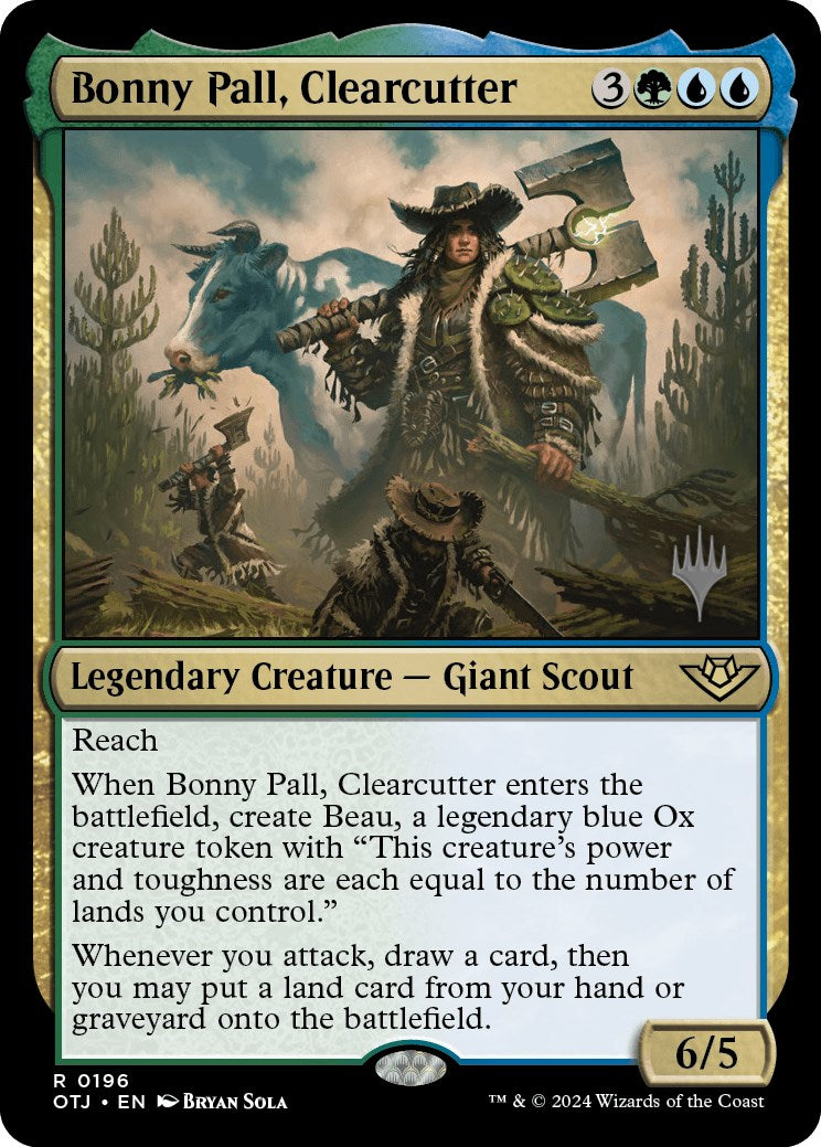 Bonny Pall, Clearcutter (Promo Pack) [Outlaws of Thunder Junction Promos] | Empire Gaming NC