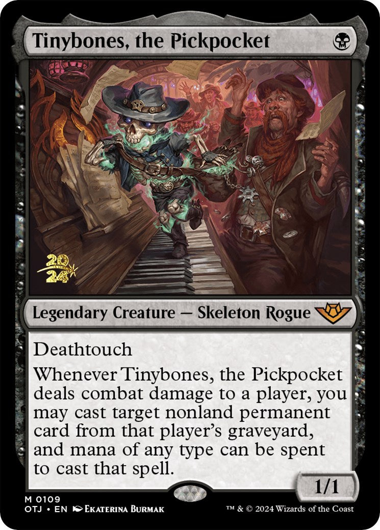 Tinybones, the Pickpocket [Outlaws of Thunder Junction Prerelease Promos] | Empire Gaming NC