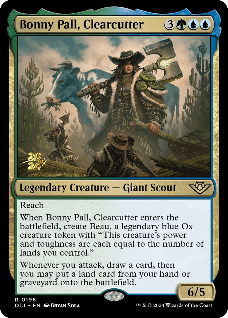 Bonny Pall, Clearcutter [Outlaws of Thunder Junction Prerelease Promos] | Empire Gaming NC