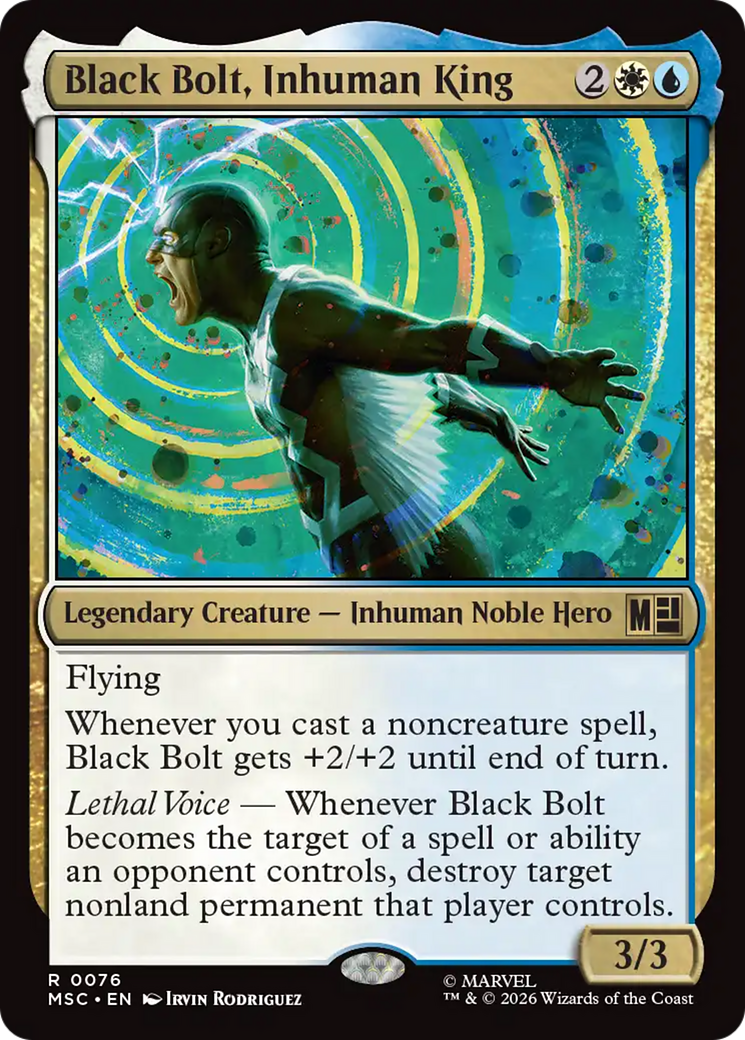 Black Bolt, Inhuman King [Marvel Super Heroes Commander] | Empire Gaming NC
