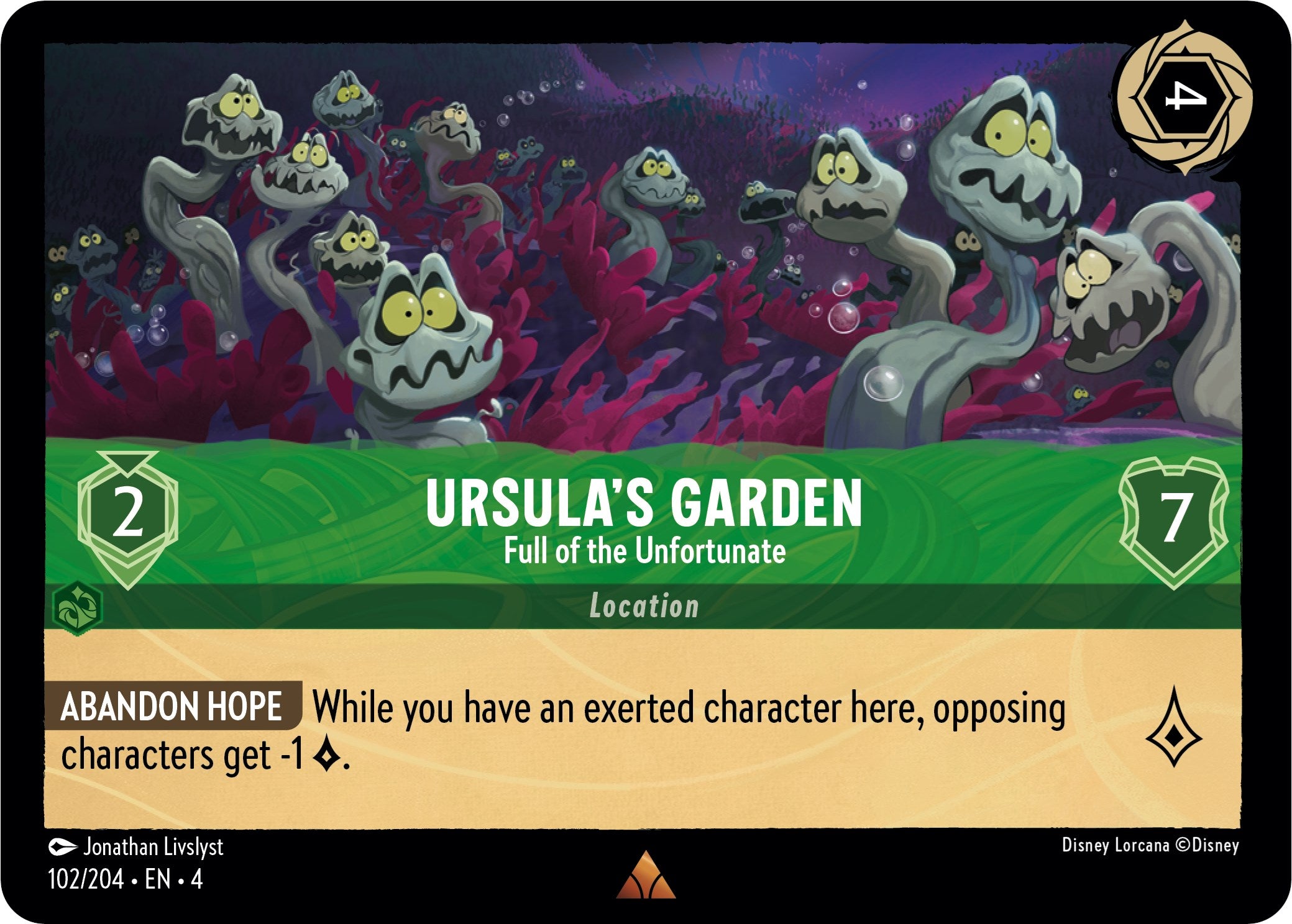 Ursula's Garden - Full of the Unfortunate (102/204) [Ursula's Return] | Empire Gaming NC