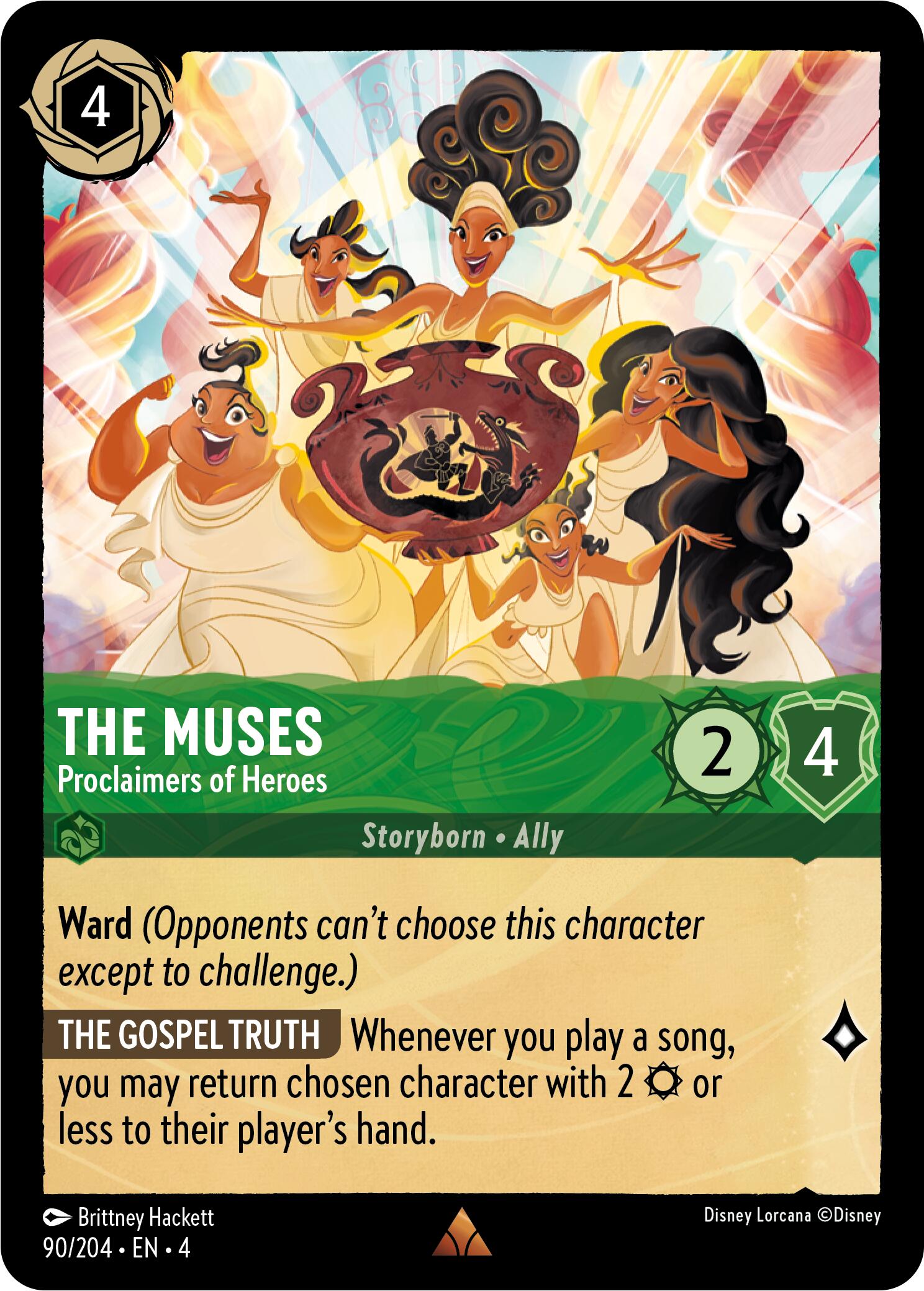 The Muses - Proclaimers of Heroes (90/204) [Ursula's Return] | Empire Gaming NC