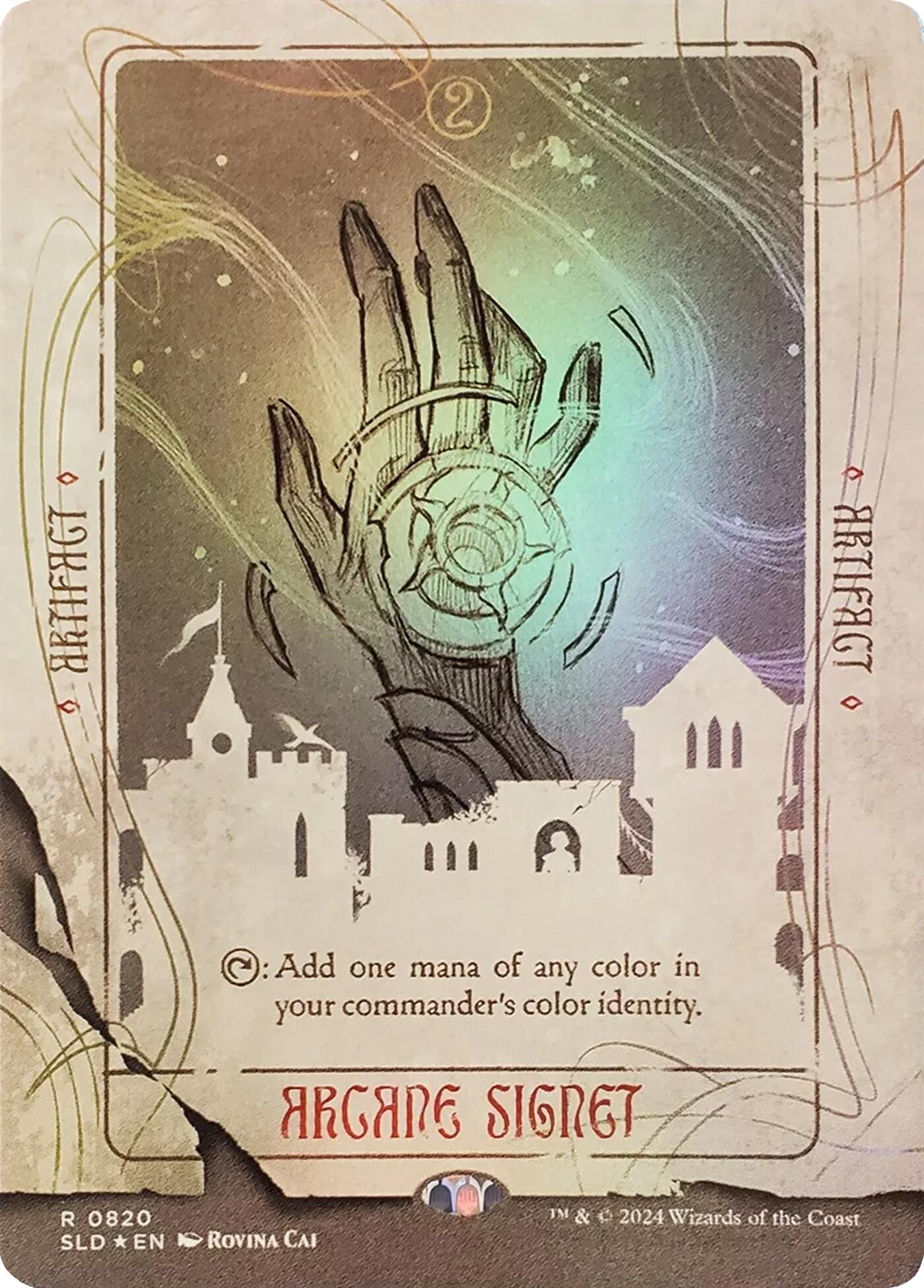Arcane Signet (0820) (Rainbow Foil) [Secret Lair Drop Series] | Empire Gaming NC
