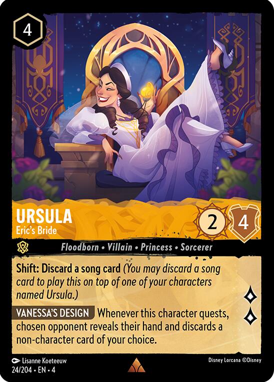 Ursula - Eric's Bride (24/204) [Ursula's Return] | Empire Gaming NC