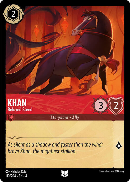 Khan - Beloved Steed (110/204) [Ursula's Return] | Empire Gaming NC