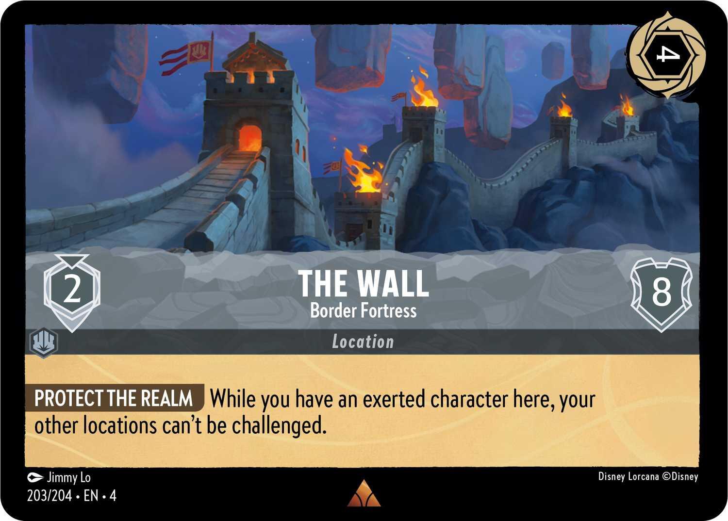 The Wall - Border Fortress (203/204) [Ursula's Return] | Empire Gaming NC