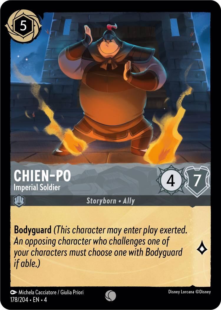 Chien-Po - Imperial Soldier (178/204) [Ursula's Return] | Empire Gaming NC