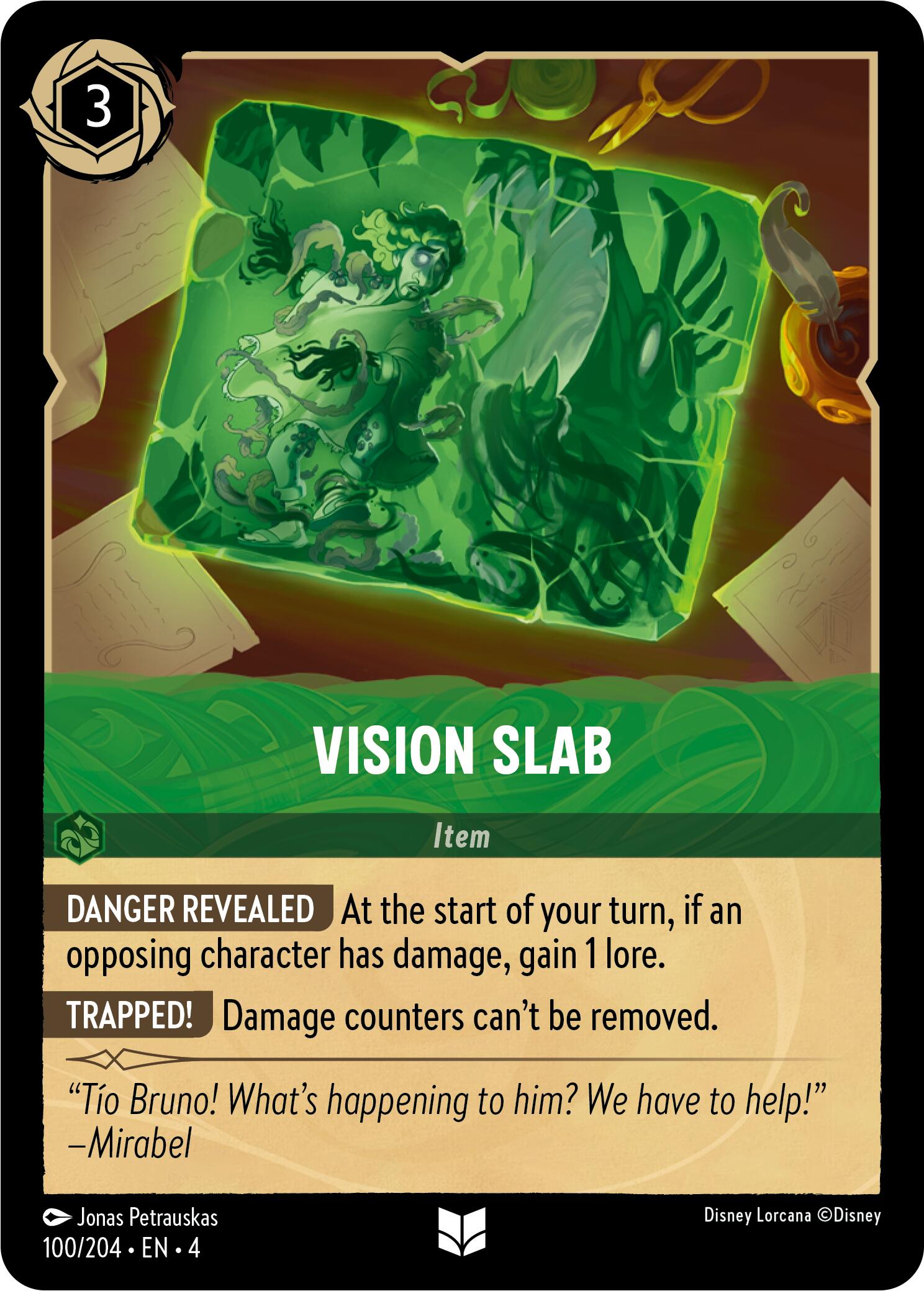 Vision Slab (100/204) [Ursula's Return] | Empire Gaming NC