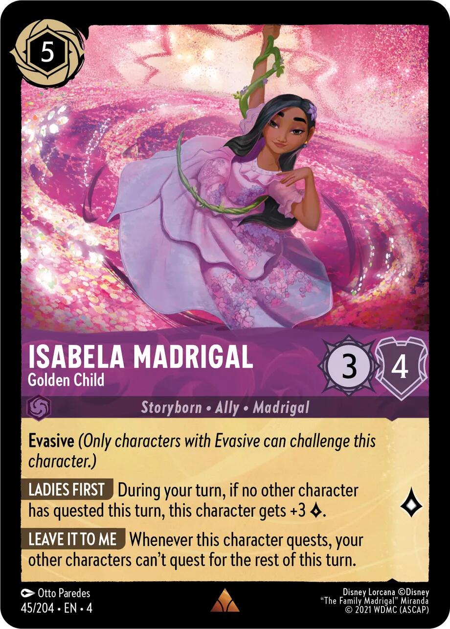 Isabela Madrigal - Golden Child (45/204) [Ursula's Return] | Empire Gaming NC