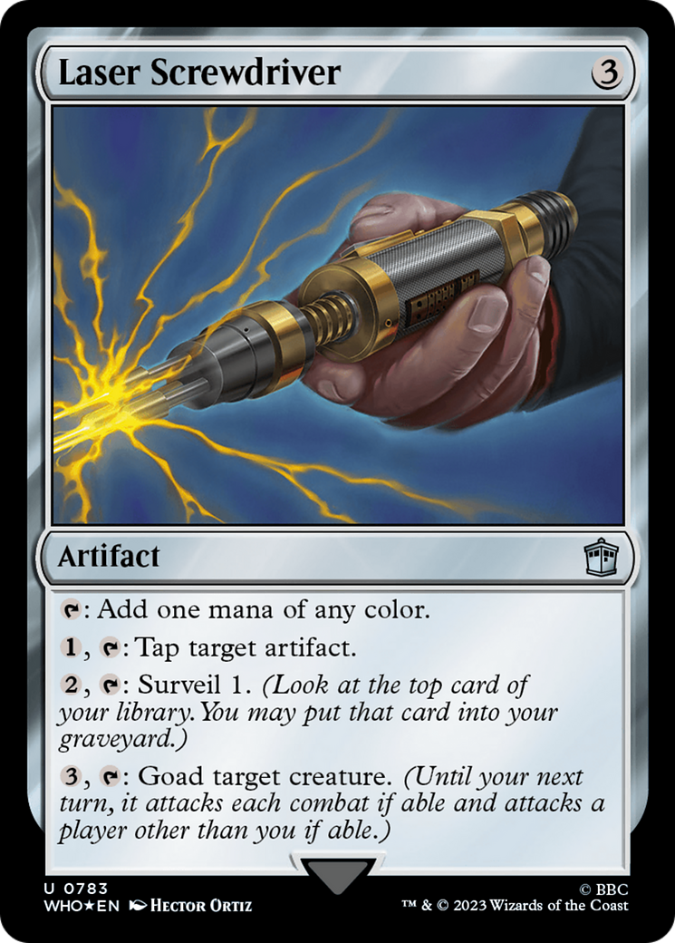 Laser Screwdriver (Surge Foil) [Doctor Who] | Empire Gaming NC