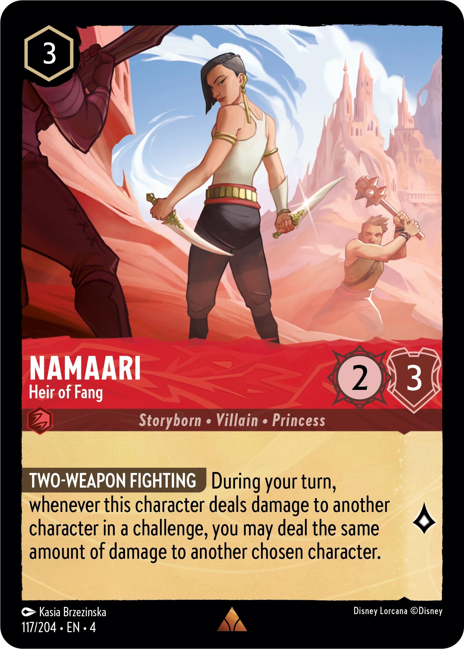 Namaari - Heir of Fang (117/204) [Ursula's Return] | Empire Gaming NC